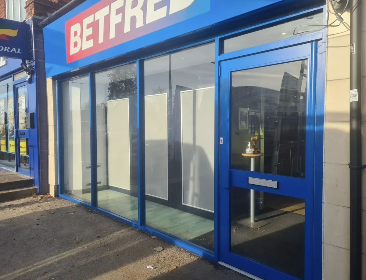 Bet Fred Shopfront Leicester